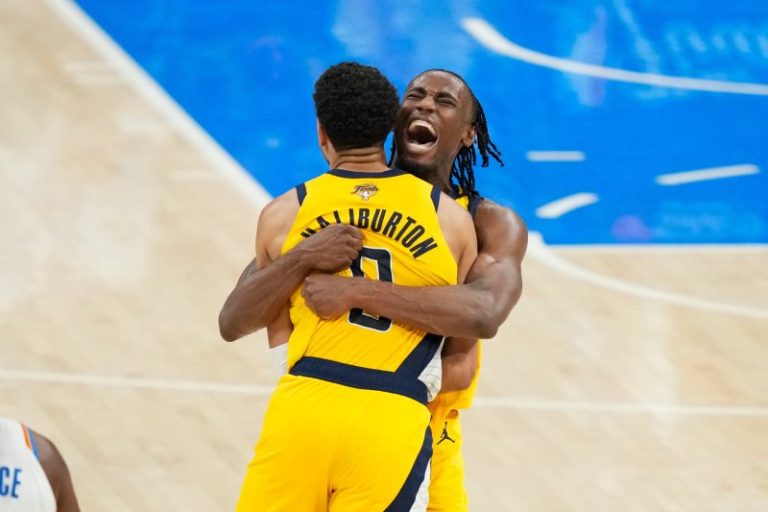 Pacers stun Thunder in Game 1: NBA Finals highlights