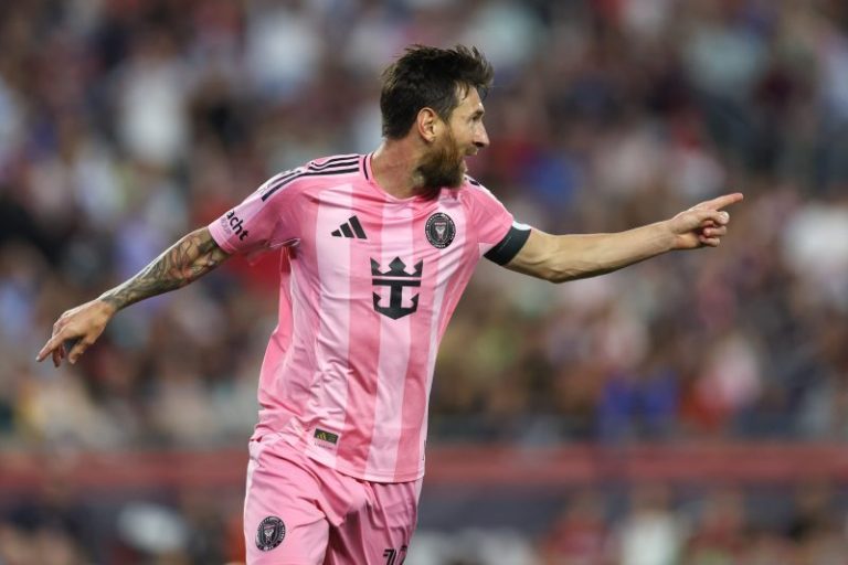 Messi makes MLS history with brace in Inter Miami win at New England
