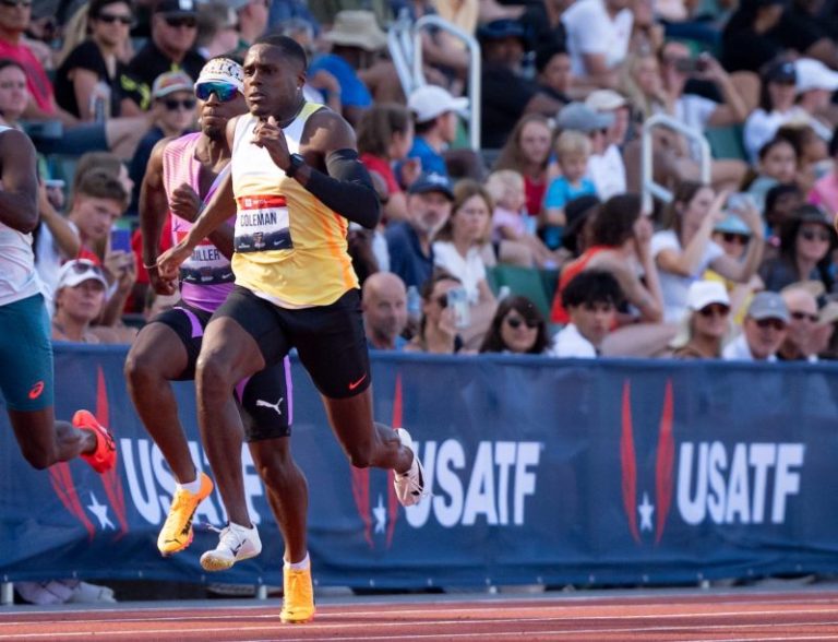 Christian Coleman defends Sha’Carri Richardson