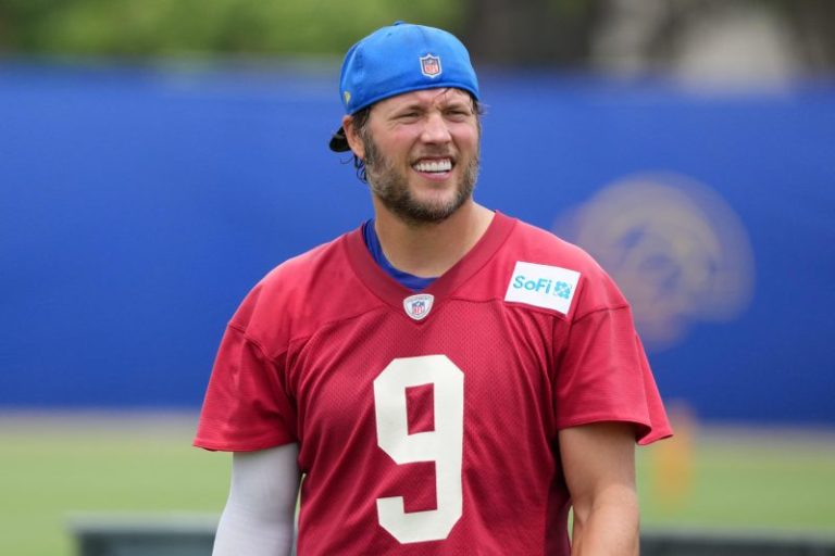 Rams’ Stafford making return to practice Monday after back injury