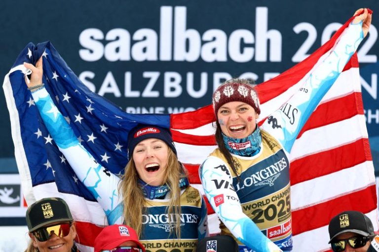 Mikaela Shiffrin, Breezy Johnson hope to duplicate team combined win